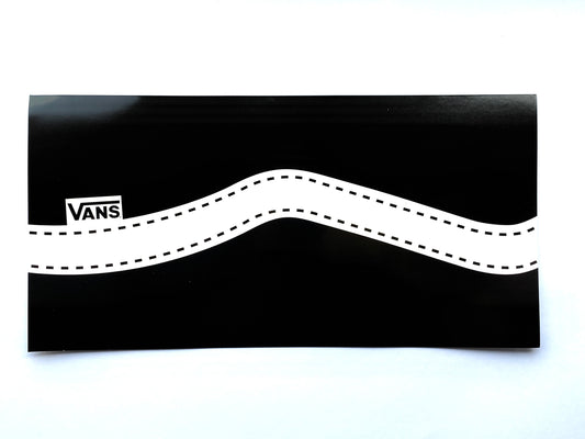 VANS Black side stripe sticker 200mm